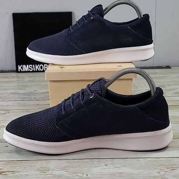 *NEW* UGG Greyson (1122253) Men's‎ Navy Blue Sneakers Shoes Size 7 - Picture 2 of 11